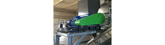 plastic treatment line