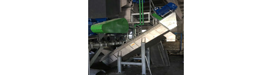 plastic treatment line