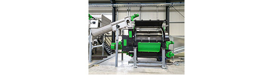 plastic treatment line